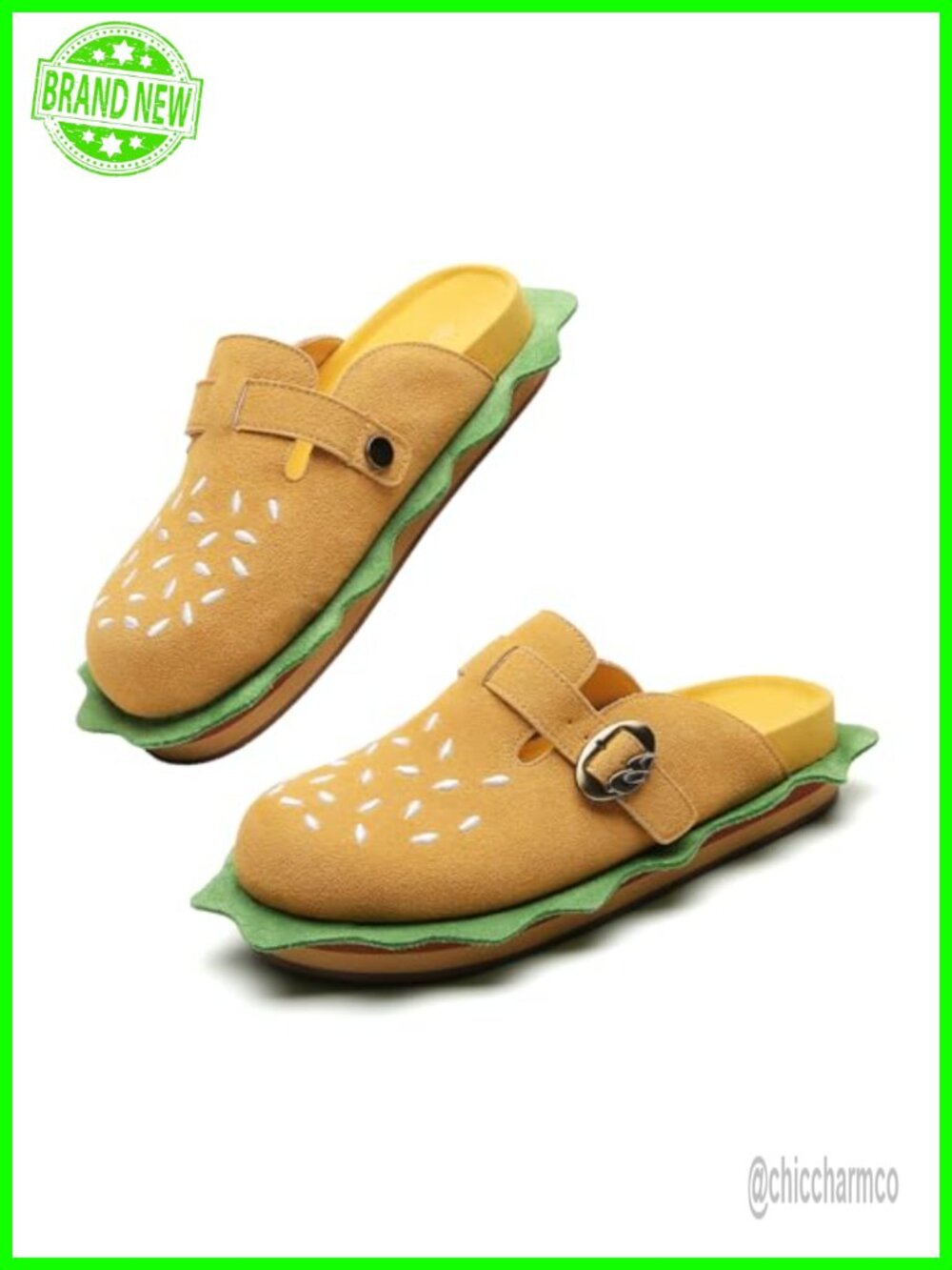 Suede Leather Mules Cork Footbed Clogs Arch Support Comfort